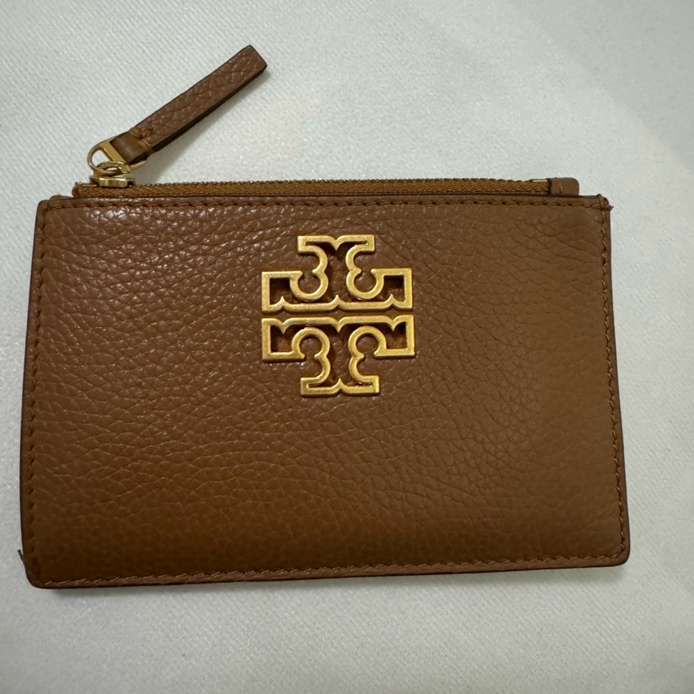 Tory Burch Brown Card Case